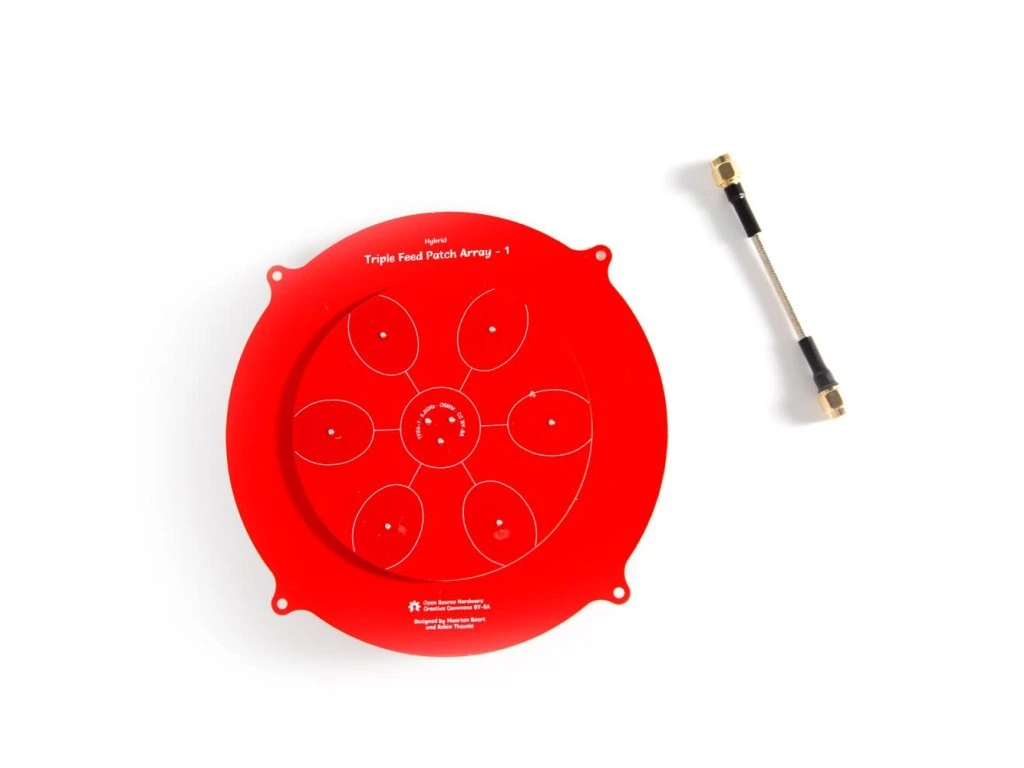 Antenna Partizan Triple Feed Patch Array 5.8G SMA