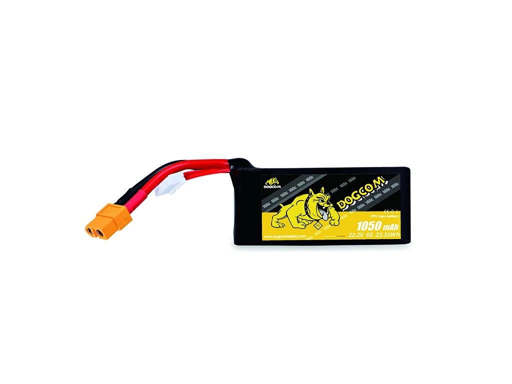 Battery DOGCOM 1050mAh 6S 22.2V 160C LiPo XT60