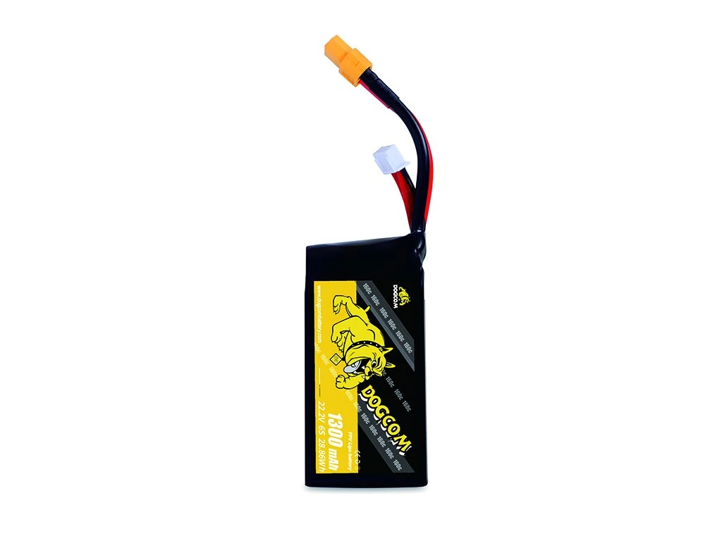 Battery DOGCOM 1300mAh 6S 22.2V 160C LiPo XT60