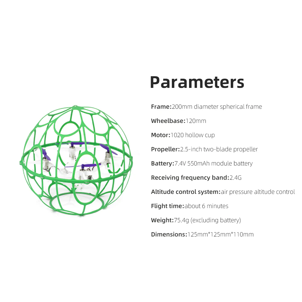 B200 Soccer Drone-YEL