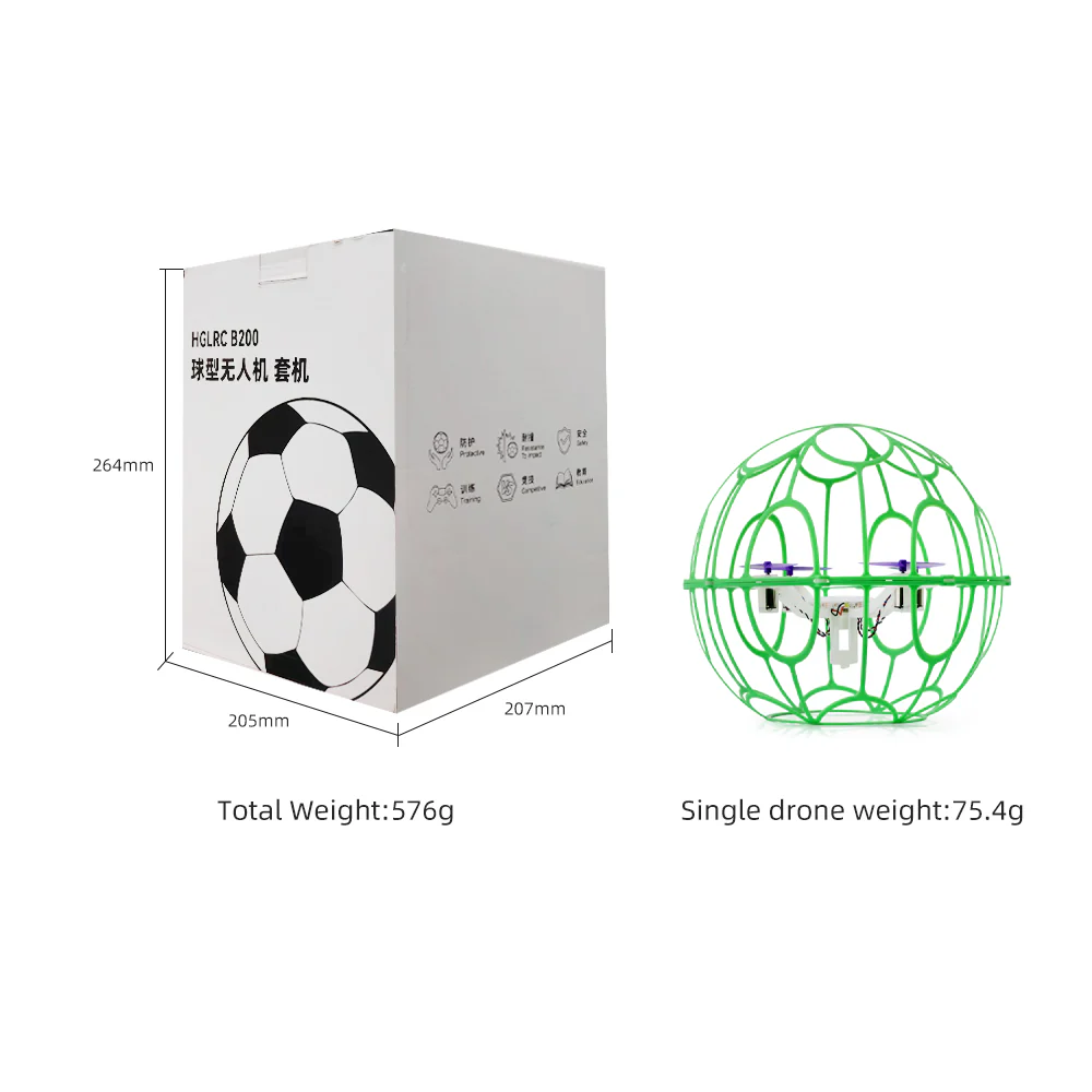 B200 Soccer Drone-YEL