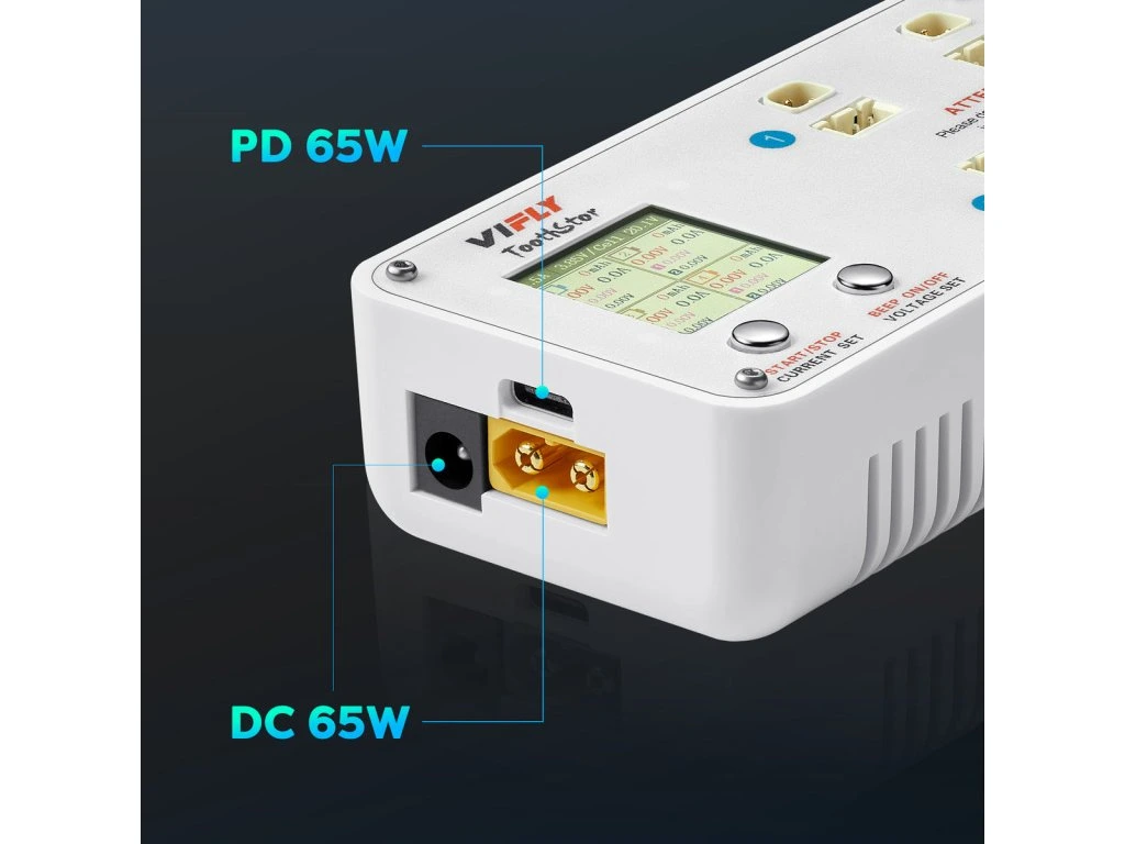 Charger VIFLY ToothStor 2S (BT3.0 & JST-XH2.54)