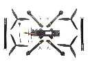 FPV drone Pilotix PT8 ELRS 4.9-5.8G Ratel PRO 2.5W