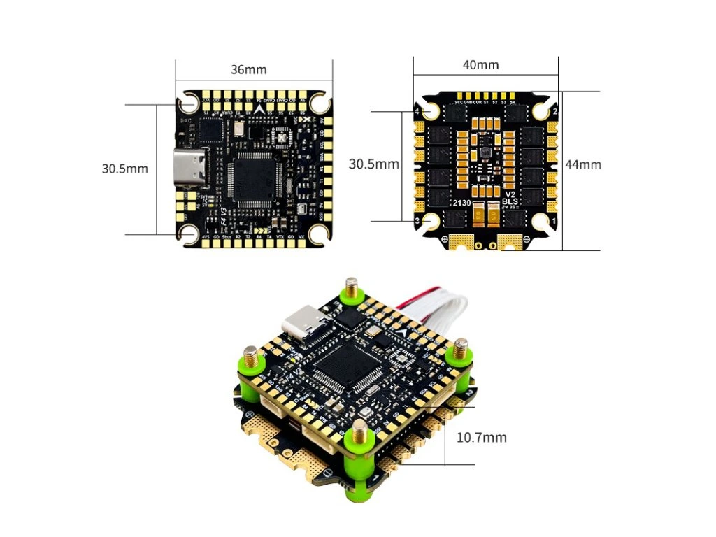 Stack Pilotix F405 V3 ICM42688 BLS 75A
