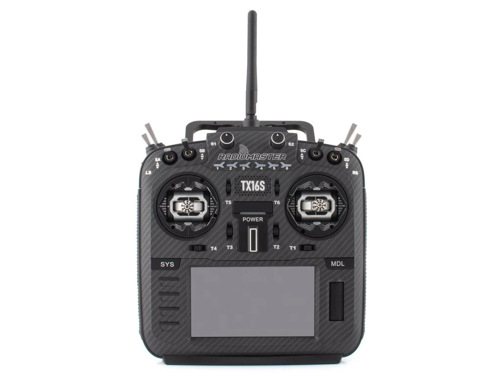 Controller RadioMaster TX16S MKII MAX AG01 Gimbal ELRS Black LBT