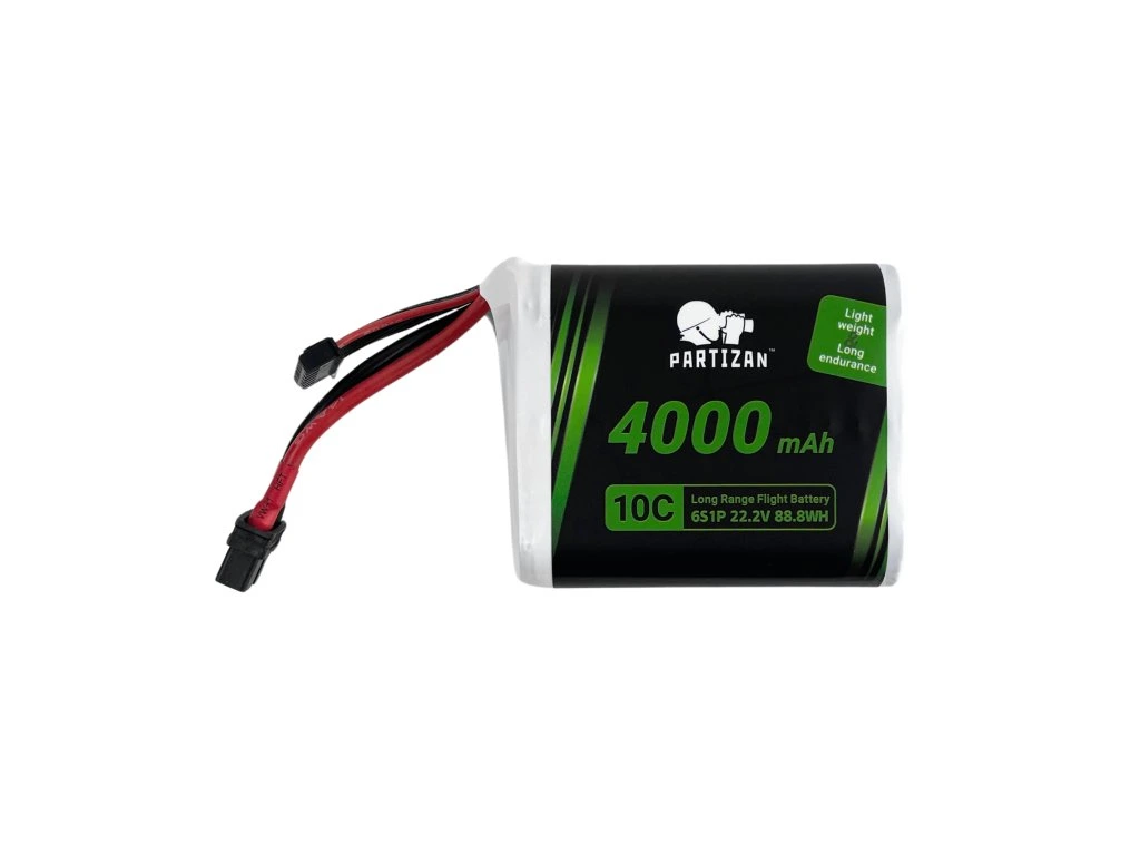 Aku Partizan Li-ion 6S1P 4000mah 10C XT60