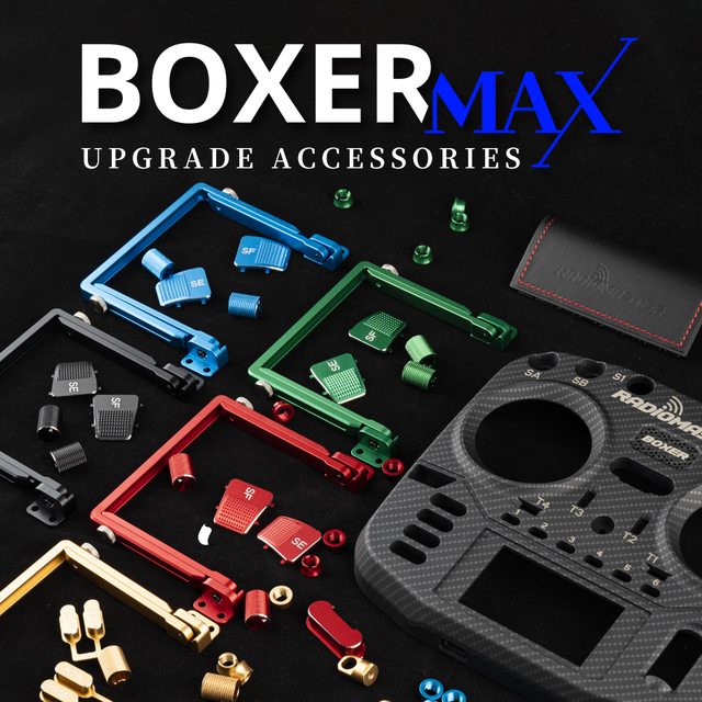 Upgrade Parts Set RadioMaster Boxer CNC