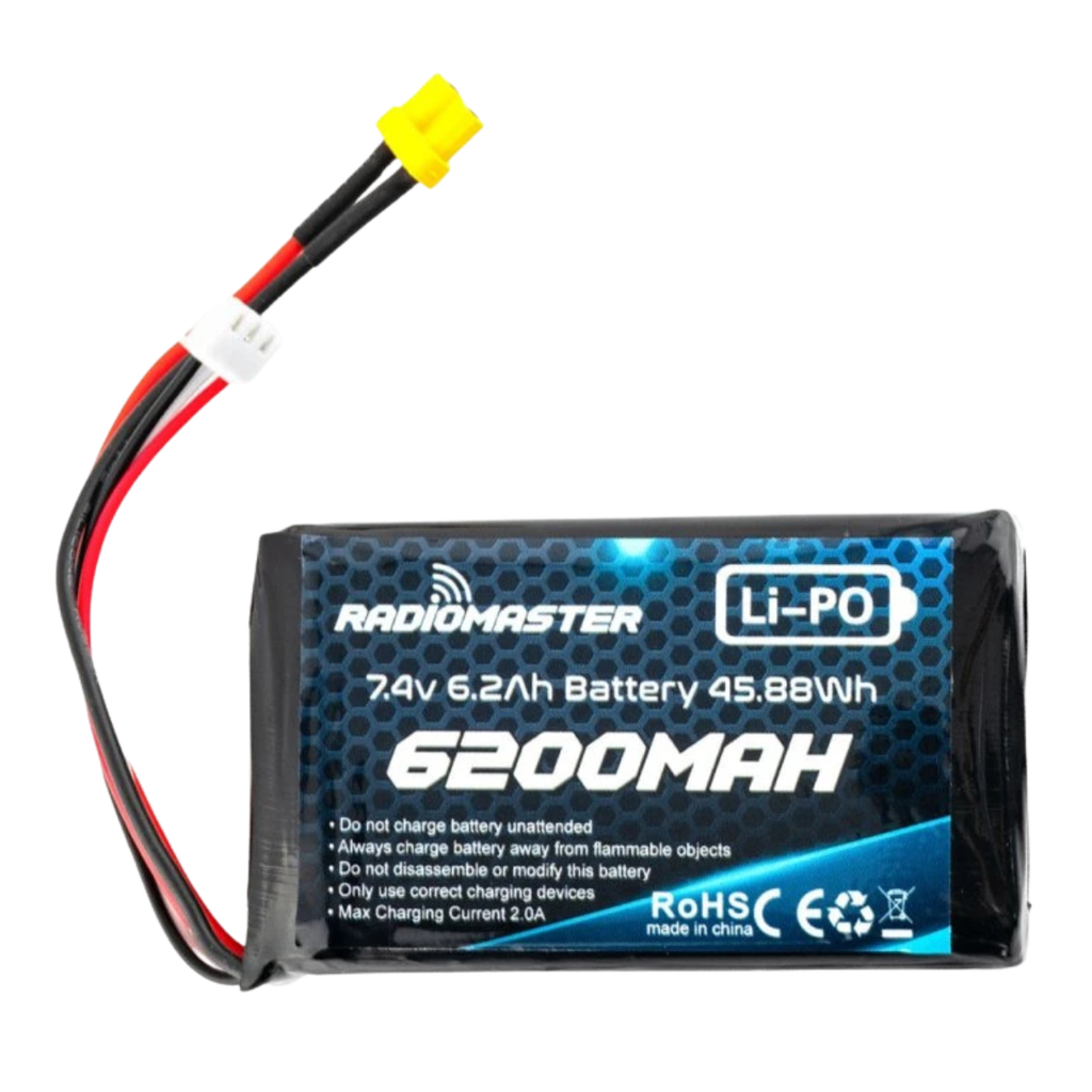 Aku RadioMaster 6200mah 2S Lipo