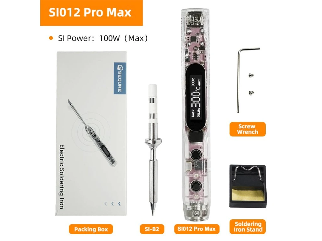 Pro Max Soldering SEQURE with SI-B2 tip SI012