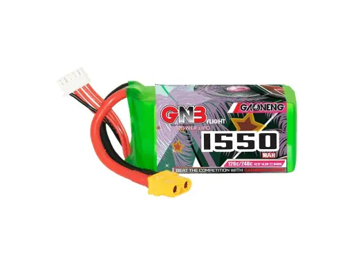 [GNB15504S120S] Battery GNB GAONENG LiPo 4S 14.8V 1550mAh 120C XT60