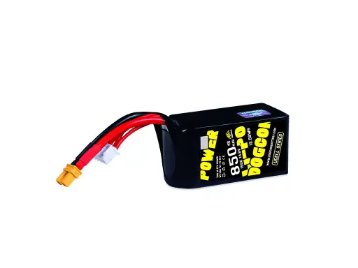 [DC850/150C-4S] Battery DOGCOM 850mAh 4S 14.8V 150C LiPo XT30 UCELL Series
