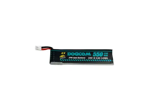 [DC550/120C-1SHV] Battery DOGCOM 550mAh 1S 3.8V 120C HV LiPo PH2.0