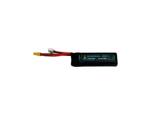 [DC450/120C-2SHV] Battery DOGCOM 450mAh 120C 7.6V 2S1P HV LiPo XT30