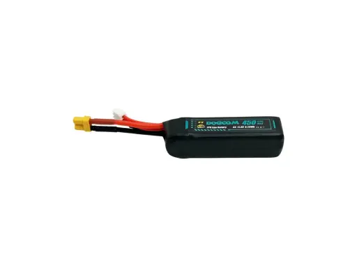 [DC450/120C-3SHV] Battery DOGCOM 450mAh 120C 11.4V 3S1P HV LiPo XT30
