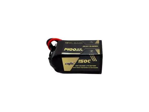 [1401506BG] Battery CNHL Ultra Black LiPo 6S 22.2V 1400mAh 150C XT60