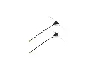 Antenn BETAFPV T Type 2.4G, 80mm (2pcs)