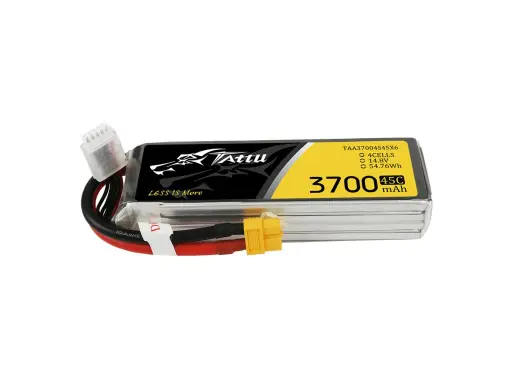 Aku Tattu LiPo 4S1P 14,8V 3700mah 45C XT60